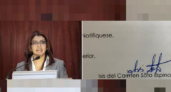 La fiscal Isis Soto, firmó la orden de aprehensión, sin existir imputación.