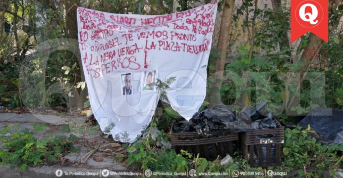 Aparece Narcomanta Con Dos Fotos Y Cuerpo Descuartizado En Bolsas Negras En La Supermanzana 50 2278