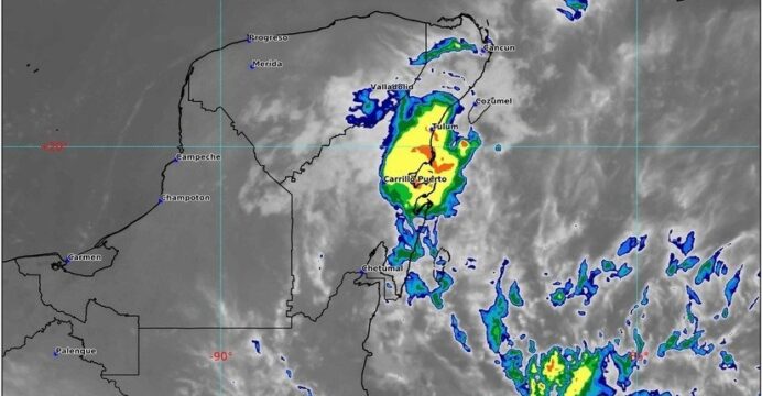 Pronóstico del tiempo para este 5 de junio en Quintana Roo