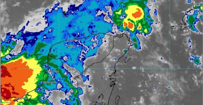 Pronóstico del tiempo en Quintana Roo