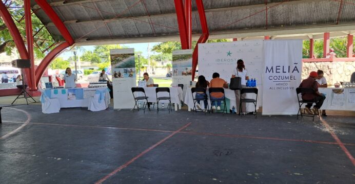 Estuvo desierta la Feria de Empleo en Cozumel; Hubo poca difusión al evento  municipal