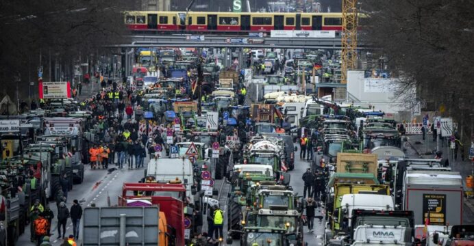 Se espera que los bloqueos se extiendan al total de los ocho países manifestantes.