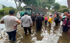Acciones coordinadas de la Coeproc y dependencias para ayudar a la ciudadanía afectada por las lluvias