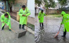 En Solidaridad reforzamos operativos de limpieza por lluvias: Lili Campos