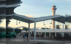 Activan en aeropuerto de Cancún protocolos de atención por huracán Beryl