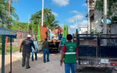 Intensifican preparativos en Puerto Morelos ante la llegada del huracán Beryl