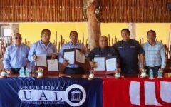 Atestigua la Comuna de Puerto Morelos convenio entre Universidades y Canirac