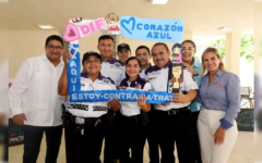 Entrega el DIF Benito Juárez el distintivo “Corazón Azul” al Geaving