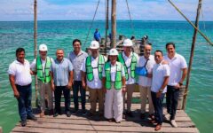 En marcha la rehabilitación del muelle de pescadores de Puerto Morelos