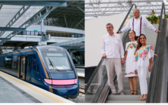 Inauguran tren P’atal del Tren Maya