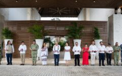 Presidente Andrés Manuel López Obrador inaugura Hotel Tren Maya Tulum en Quintana Roo