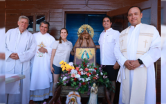 Parte a Contoy la tradicional procesión marina en honor a la Caridad del Cobre