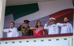 Con el pueblo, entre familias, conmemora Mara Lezama la Independencia con desfile cívico militar del 16 de Septiembre