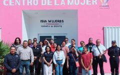 SESESP imparte curso de Trata de Personas a servidores públicos de Isla Mujeres