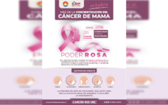 Arranca DIF campaña “Poder Rosa”, para prevención del cáncer de mama