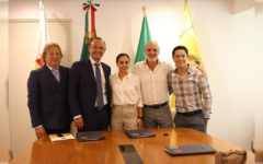 Firman el hermanamiento entre Cancún y Nápoles