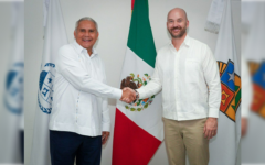 Se reúne el cónsul de Estados Unidos con el fiscal de Quintana Roo y el presidente del TSJ