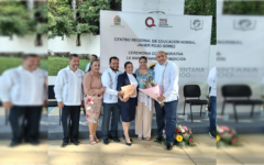 SEQ participa en el 55 aniversario del Centro Regional de Educación Normal “Javier Rojo Gómez” de Bacalar