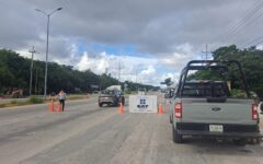 Activan retén en Tulum para impedir el paso de “fayuca”