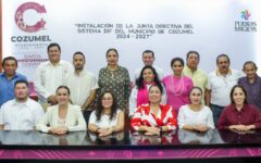 Instalan junta directiva en el DIF de Cozumel, para el periodo 2024-2027