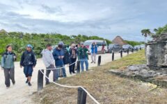 La Fundación de Parques y Museos fue sede de las observaciones de avifauna en el XVI Festival de las Aves Isla Cozumel