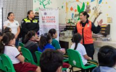 Implementan programa “La Trata No es Parte del Juego”, lo llevarán a todas las escuelas de Cozumel