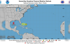 «Rafael», degradado a tormenta tropical, sigue perdiendo fuerza