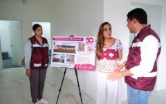 Supervisa Mara Lezama avances en la rehabilitación de cinco espacios deportivos en la capital Chetumal