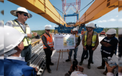 Integrantes del Colegio de Ingenieros Civiles de Cancún realizan visita técnica al puente vehicular Nichupté