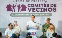 Instalan Comités Vecinales en Tulum: Diego Castañón ratifica que así se construye una sociedad más participativa