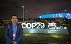 El empresario Josué Osmany Palomo Hoil participa en la COP29 representando a Quintana Roo