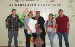 Entrega DIF Solidaridad apoyos alimentarios