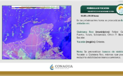 Se pronostica una recuperación de las temperaturas altas en Q. Roo