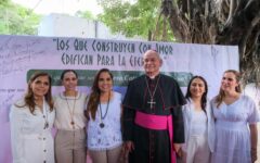 Inician la construcción de la nueva Catedral de Cancún; Mara Lezama y Monseñor Pedro Pablo Elizondo impulsan el turismo religioso y espiritual