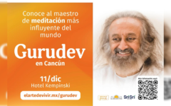 Viene a Cancún el líder humanitario Ravi Shankar