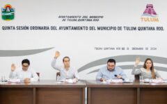 Cabildo de Tulum aprueba suscripción de importantes convenios con el Estado