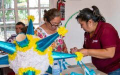 Taller gratuito de elaboración de «Piñatas en Cartonería» en el BiblioAvión Gervasio