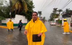 Trabajan en Cozumel en la limpieza del drenaje pluvial ante la amenaza de lluvias