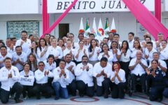 Agradece Ana Paty Peralta a colaboradores del Ayuntamiento de Benito Juárez por un 2024 de éxito