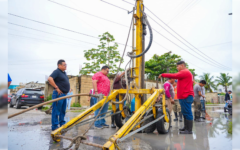 En 87 días de gobierno se han desazolvado 60 pozos de absorción en Cozumel: Chacón