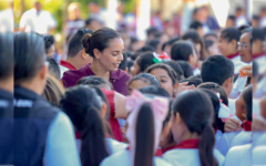 Ana Paty Peralta respalda mejoras en infraestructura educativa en BJ