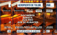 Ofertas de trabajo en aeropuerto de Tulum