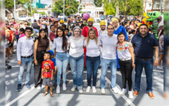 Diego Castañón y los Reyes Magos celebran en grande a la niñez de Tulum