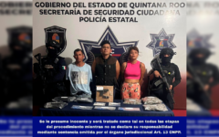 Asegurados tres narcomenudistas con un arma de fuego