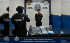 Detenido en Playa con 86 dosis de narcóticos