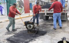 Mantiene Gobierno de BJ Jornadas de Bacheo