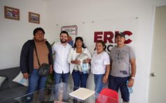 Escucha y dialoga Eric Arcila con vecinas y vecinos del Distrito 07 desde su Casa de Atención Ciudadana de la SM 230