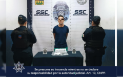 Presunto extorsionador es aprehendido en Playa