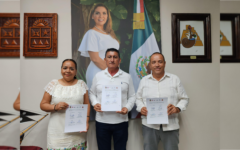 Firma STyPS convenios de colaboración con Ayuntamientos de Bacalar y José María Morelos