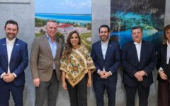 Destaca Mara Lezama, en FITUR 2025, el éxito de Lufthansa en el Aeropuerto Internacional de Tulum